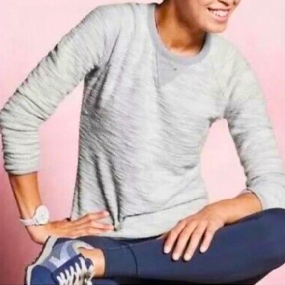 Athleta Sweaters - ATHLETA Castle Peak Slub Crewneck Sweater Size Small